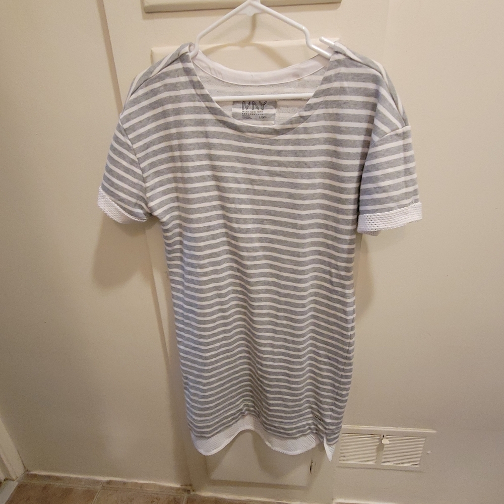 This could be a cool dress by itself or use a a swimming suit cover up